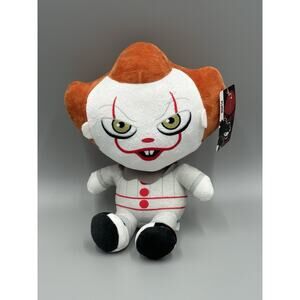 PENNYWISE IT Plush Toy 9" Warner Brothers Stephen King Horror Icon Trending New